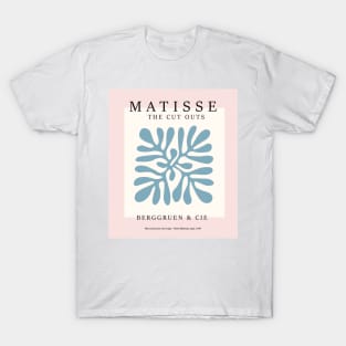 Matisse pink cut outs design, contemporary art, ModernMasterpiece, PaperCollage, ColorfulCreations, AbstractArt, ContemporaryDesign. T-Shirt